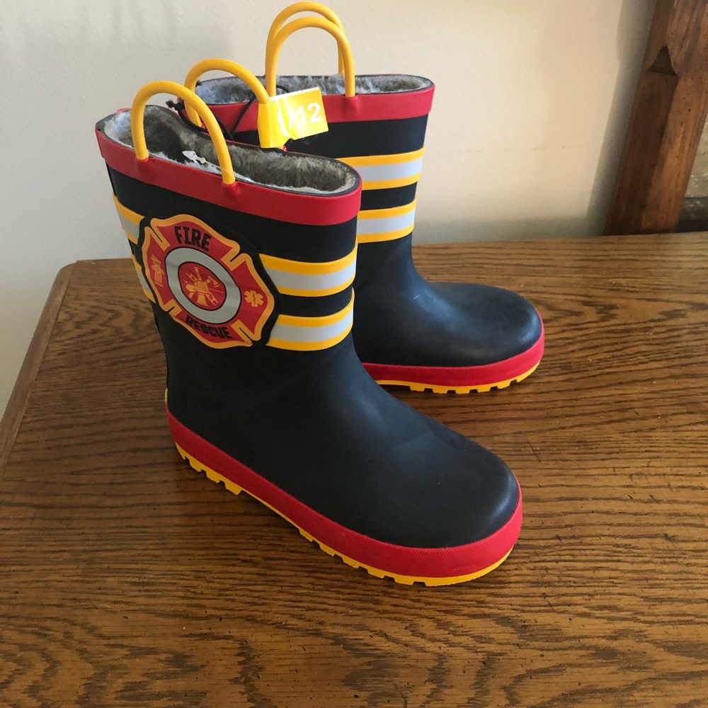 Fireman Rain Boots